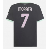 AC Milan Alvaro Morata #7 Tredje trøje 2024-25 Kort ærmer