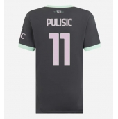 AC Milan Christian Pulisic #11 Tredje trøje Dame 2024-25 Kort ærmer