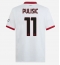 AC Milan Christian Pulisic #11 Udebanetrøje 2024-25 Kort ærmer