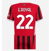 AC Milan Emerson Royal #22 Hjemmebanetrøje Dame 2024-25 Kort ærmer