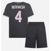 AC Milan Ismael Bennacer #4 Tredje trøje Børn 2024-25 Kort ærmer (+ bukser)