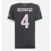 AC Milan Ismael Bennacer #4 Tredje trøje Dame 2024-25 Kort ærmer