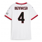 AC Milan Ismael Bennacer #4 Udebanetrøje Dame 2024-25 Kort ærmer