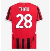 AC Milan Malick Thiaw #28 Hjemmebanetrøje 2024-25 Kort ærmer