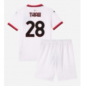 AC Milan Malick Thiaw #28 Udebanetrøje Børn 2024-25 Kort ærmer (+ bukser)