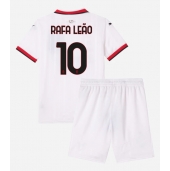 AC Milan Rafael Leao #10 Udebanetrøje Børn 2024-25 Kort ærmer (+ bukser)