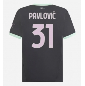 AC Milan Strahinja Pavlovic #31 Tredje trøje 2024-25 Kort ærmer