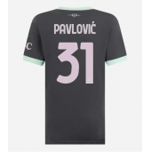 AC Milan Strahinja Pavlovic #31 Tredje trøje Dame 2024-25 Kort ærmer