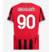 AC Milan Tammy Abraham #90 Hjemmebanetrøje 2024-25 Kort ærmer