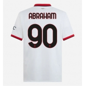 AC Milan Tammy Abraham #90 Udebanetrøje 2024-25 Kort ærmer