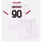 AC Milan Tammy Abraham #90 Udebanetrøje Børn 2024-25 Kort ærmer (+ bukser)