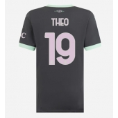 AC Milan Theo Hernandez #19 Tredje trøje Dame 2024-25 Kort ærmer