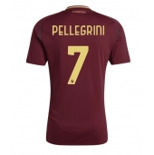 AS Roma Lorenzo Pellegrini #7 Hjemmebanetrøje 2024-25 Kort ærmer