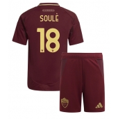 AS Roma Matias Soule #18 Hjemmebanetrøje Børn 2024-25 Kort ærmer (+ bukser)