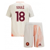 AS Roma Matias Soule #18 Udebanetrøje Børn 2024-25 Kort ærmer (+ bukser)