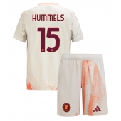 AS Roma Mats Hummels #15 Udebanetrøje Børn 2024-25 Kort ærmer (+ bukser)