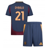 AS Roma Paulo Dybala #21 Tredje trøje Børn 2024-25 Kort ærmer (+ bukser)