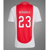 Ajax Steven Berghuis #23 Hjemmebanetrøje 2024-25 Kort ærmer