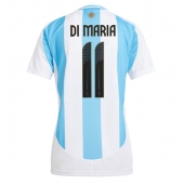 Argentina Angel Di Maria #11 Hjemmebanetrøje Dame Copa America 2024 Kort ærmer