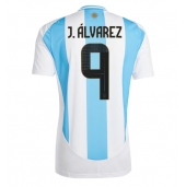 Argentina Julian Alvarez #9 Hjemmebanetrøje Copa America 2024 Kort ærmer