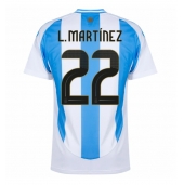 Argentina Lautaro Martinez #22 Hjemmebanetrøje Copa America 2024 Kort ærmer