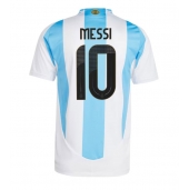 Argentina Lionel Messi #10 Hjemmebanetrøje Copa America 2024 Kort ærmer