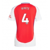 Arsenal Ben White #4 Hjemmebanetrøje Dame 2024-25 Kort ærmer