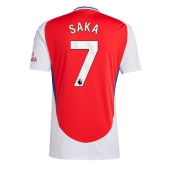 Arsenal Bukayo Saka #7 Hjemmebanetrøje 2024-25 Kort ærmer