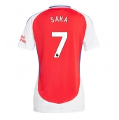 Arsenal Bukayo Saka #7 Hjemmebanetrøje Dame 2024-25 Kort ærmer