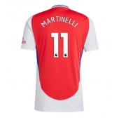 Arsenal Gabriel Martinelli #11 Hjemmebanetrøje 2024-25 Kort ærmer