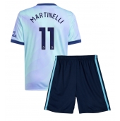 Arsenal Gabriel Martinelli #11 Tredje trøje Børn 2024-25 Kort ærmer (+ bukser)