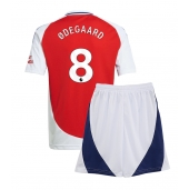 Arsenal Martin Odegaard #8 Hjemmebanetrøje Børn 2024-25 Kort ærmer (+ bukser)