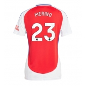 Arsenal Mikel Merino #23 Hjemmebanetrøje Dame 2024-25 Kort ærmer