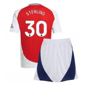 Arsenal Raheem Sterling #30 Hjemmebanetrøje Børn 2024-25 Kort ærmer (+ bukser)