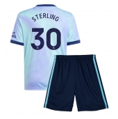 Arsenal Raheem Sterling #30 Tredje trøje Børn 2024-25 Kort ærmer (+ bukser)