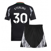 Arsenal Raheem Sterling #30 Udebanetrøje Børn 2024-25 Kort ærmer (+ bukser)