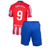 Atletico Madrid Alexander Sorloth #9 Hjemmebanetrøje Børn 2024-25 Kort ærmer (+ bukser)