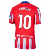 Atletico Madrid Angel Correa #10 Hjemmebanetrøje 2024-25 Kort ærmer