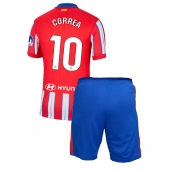 Atletico Madrid Angel Correa #10 Hjemmebanetrøje Børn 2024-25 Kort ærmer (+ bukser)