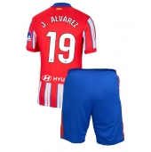 Atletico Madrid Julian Alvarez #19 Hjemmebanetrøje Børn 2024-25 Kort ærmer (+ bukser)