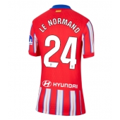 Atletico Madrid Robin Le Normand #24 Hjemmebanetrøje Dame 2024-25 Kort ærmer