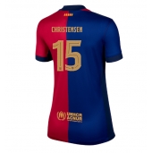 Barcelona Andreas Christensen #15 Hjemmebanetrøje Dame 2024-25 Kort ærmer