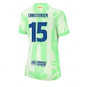 Barcelona Andreas Christensen #15 Tredje trøje Dame 2024-25 Kort ærmer