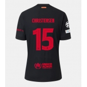 Barcelona Andreas Christensen #15 Udebanetrøje 2024-25 Kort ærmer