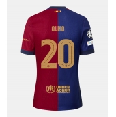 Barcelona Dani Olmo #20 Hjemmebanetrøje 2024-25 Kort ærmer