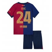 Barcelona Eric Garcia #24 Hjemmebanetrøje Børn 2024-25 Kort ærmer (+ bukser)