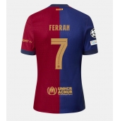 Barcelona Ferran Torres #7 Hjemmebanetrøje 2024-25 Kort ærmer