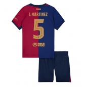 Barcelona Inigo Martinez #5 Hjemmebanetrøje Børn 2024-25 Kort ærmer (+ bukser)