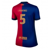 Barcelona Inigo Martinez #5 Hjemmebanetrøje Dame 2024-25 Kort ærmer