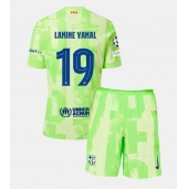 Barcelona Lamine Yamal #19 Tredje trøje Børn 2024-25 Kort ærmer (+ bukser)